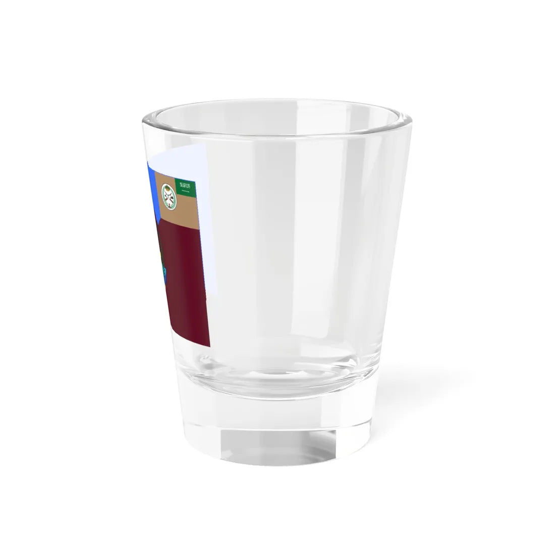 Flag of the Airborne Units and Special Security Forces Command (Saudi Arabia) Shot Glass 1.5oz - Go Mug Yourself