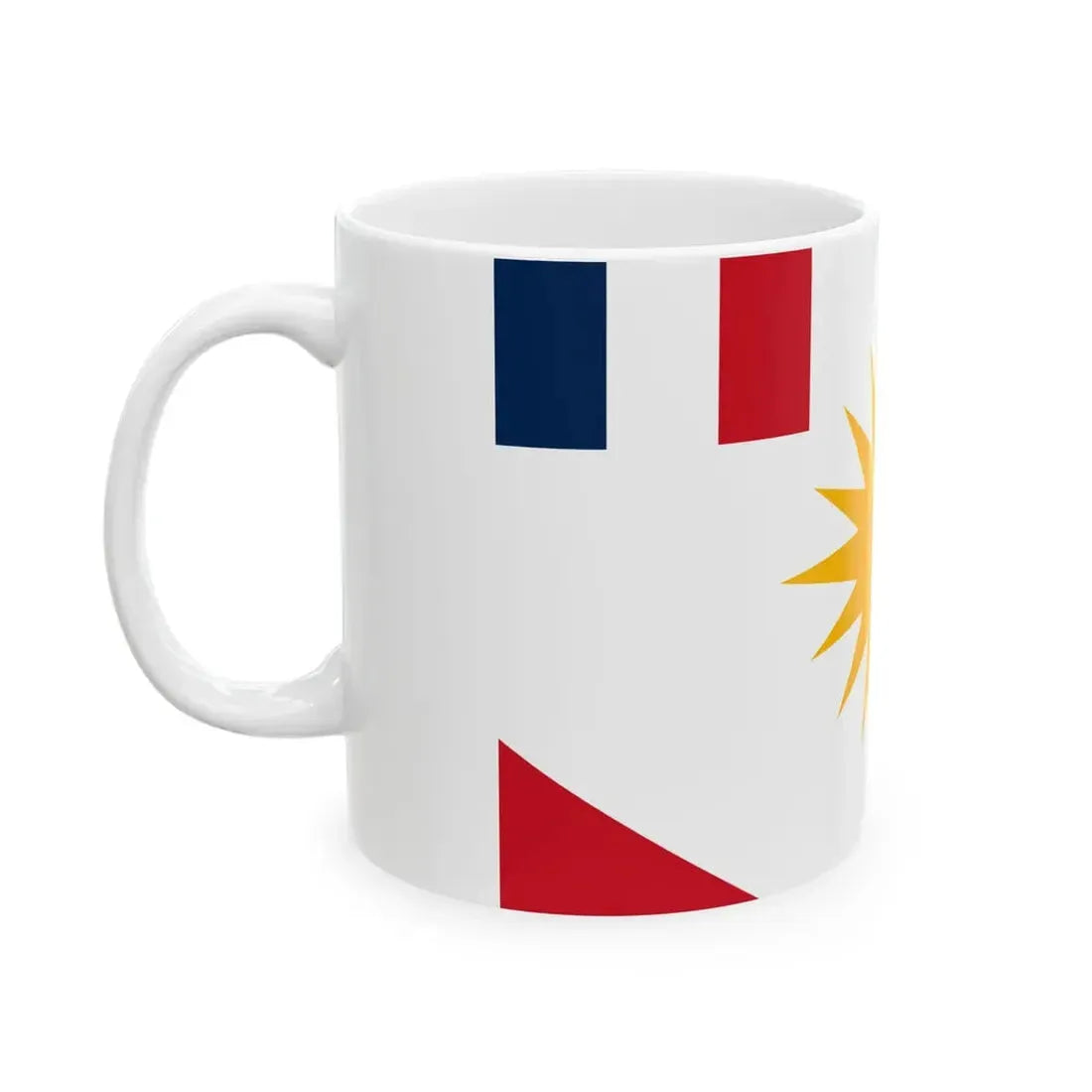Flag of the Alawite State 1920-1936 (France) White Coffee Mug - Go Mug Yourself