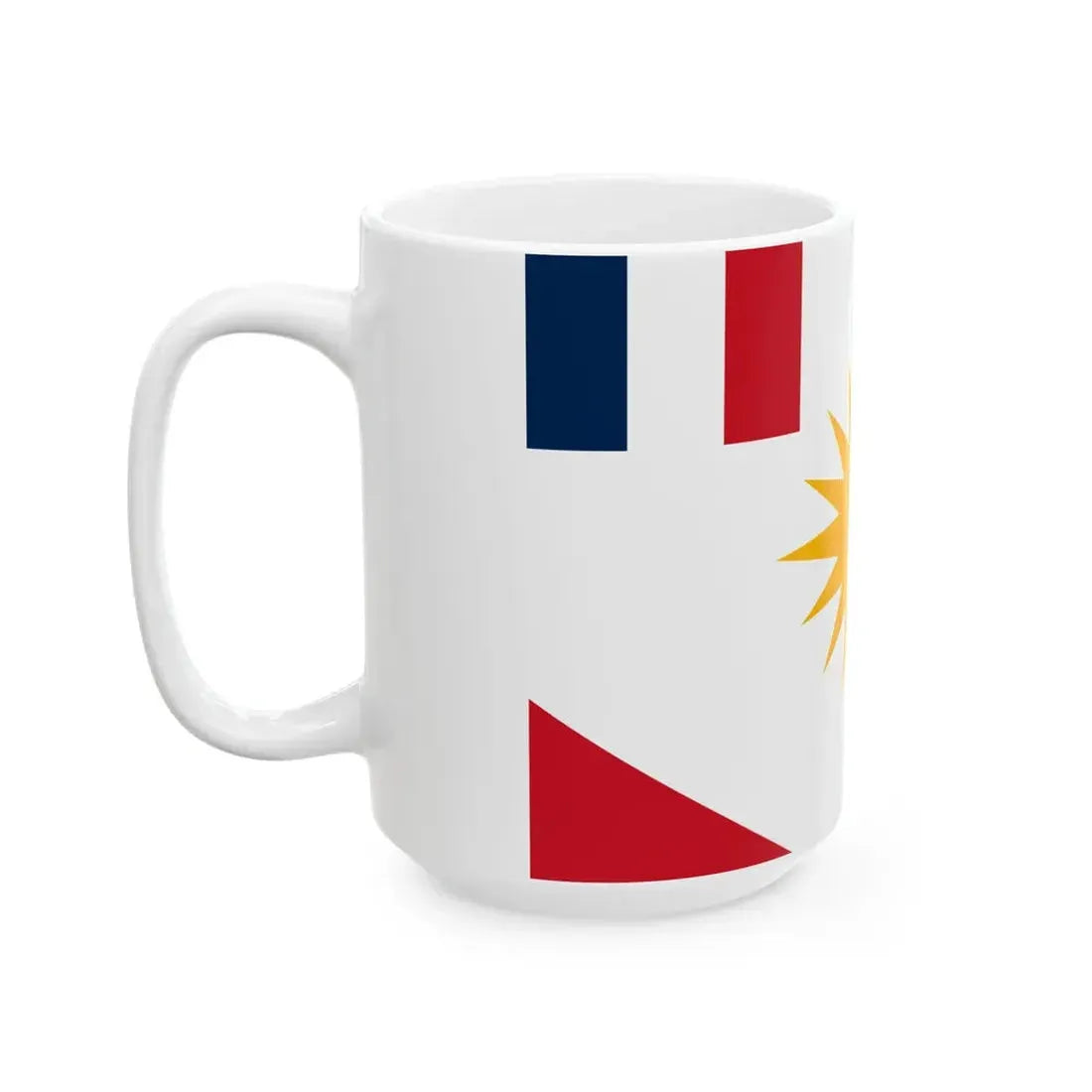 Flag of the Alawite State 1920-1936 (France) White Coffee Mug - Go Mug Yourself