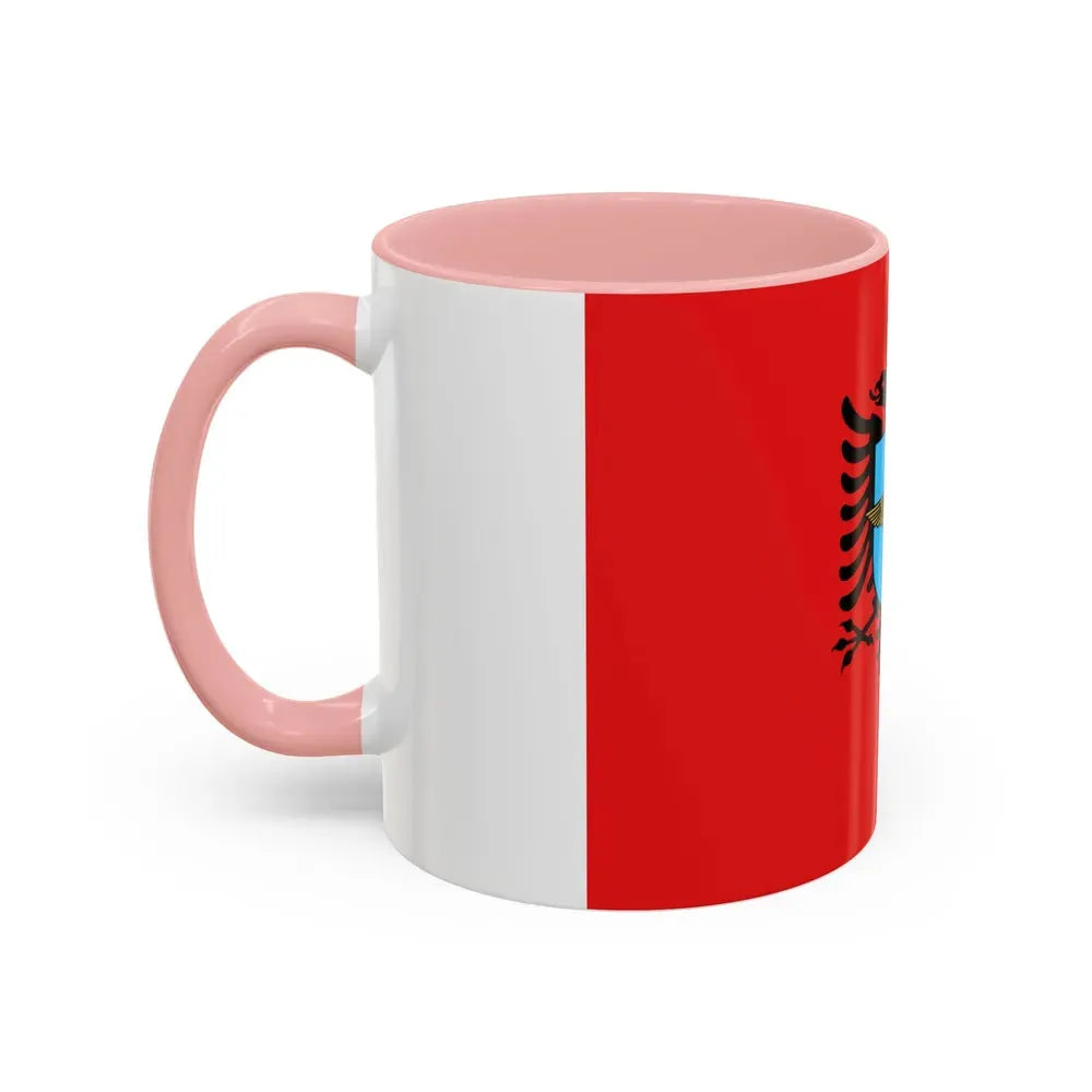 Flag of the Albanian Air Forces - Accent Coffee Mug - Go Mug Yourself