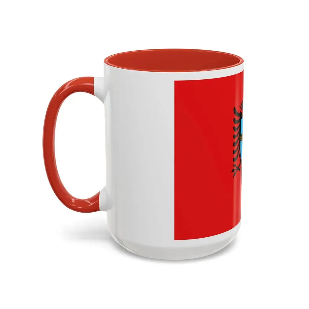 Flag of the Albanian Air Forces - Accent Coffee Mug - Go Mug Yourself