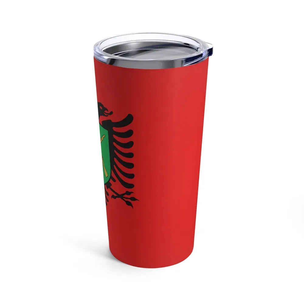 Flag of the Albanian Land Forces - Tumbler 20oz - Go Mug Yourself