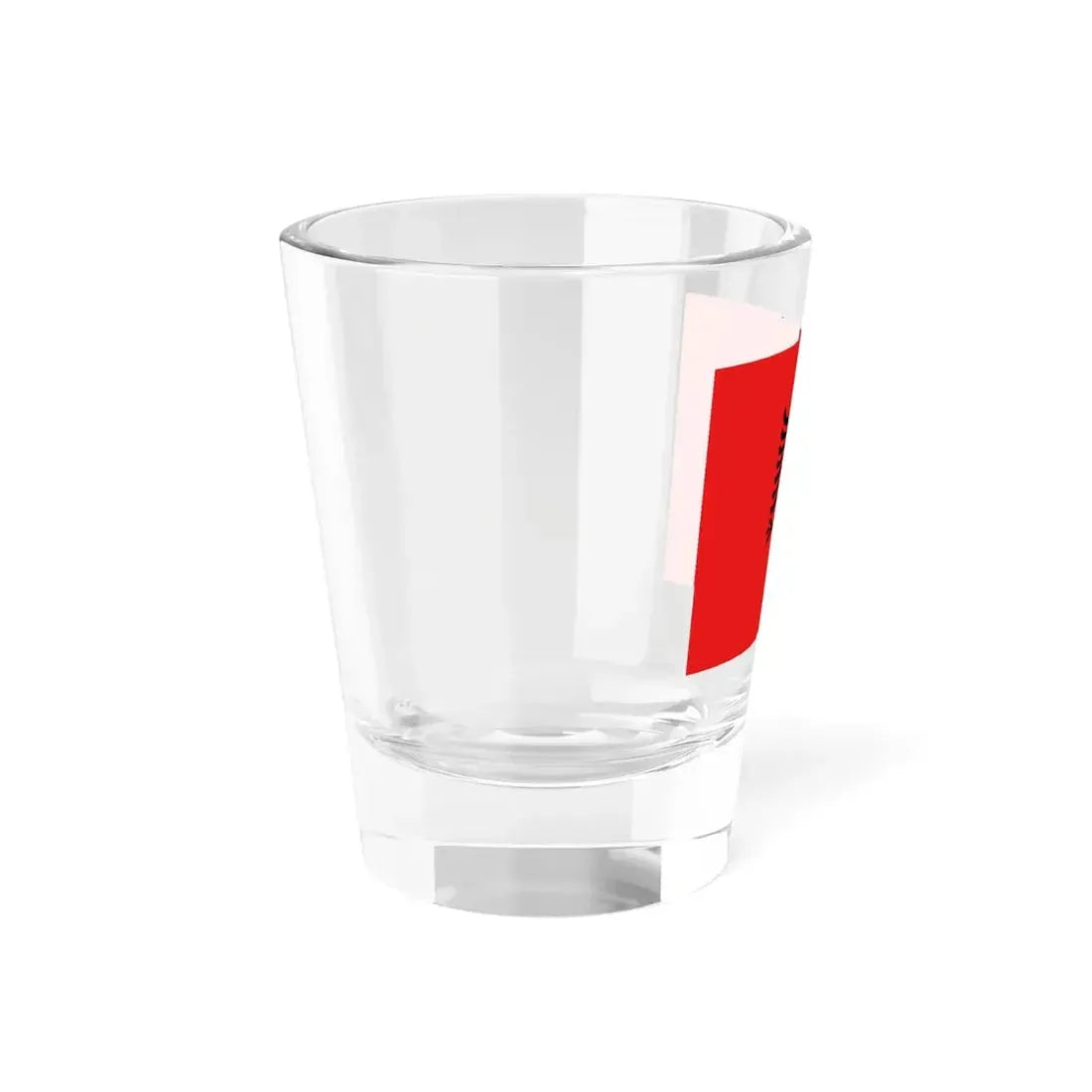 Flag of the Albanian Naval Forces - Shot Glass 1.5oz - Go Mug Yourself