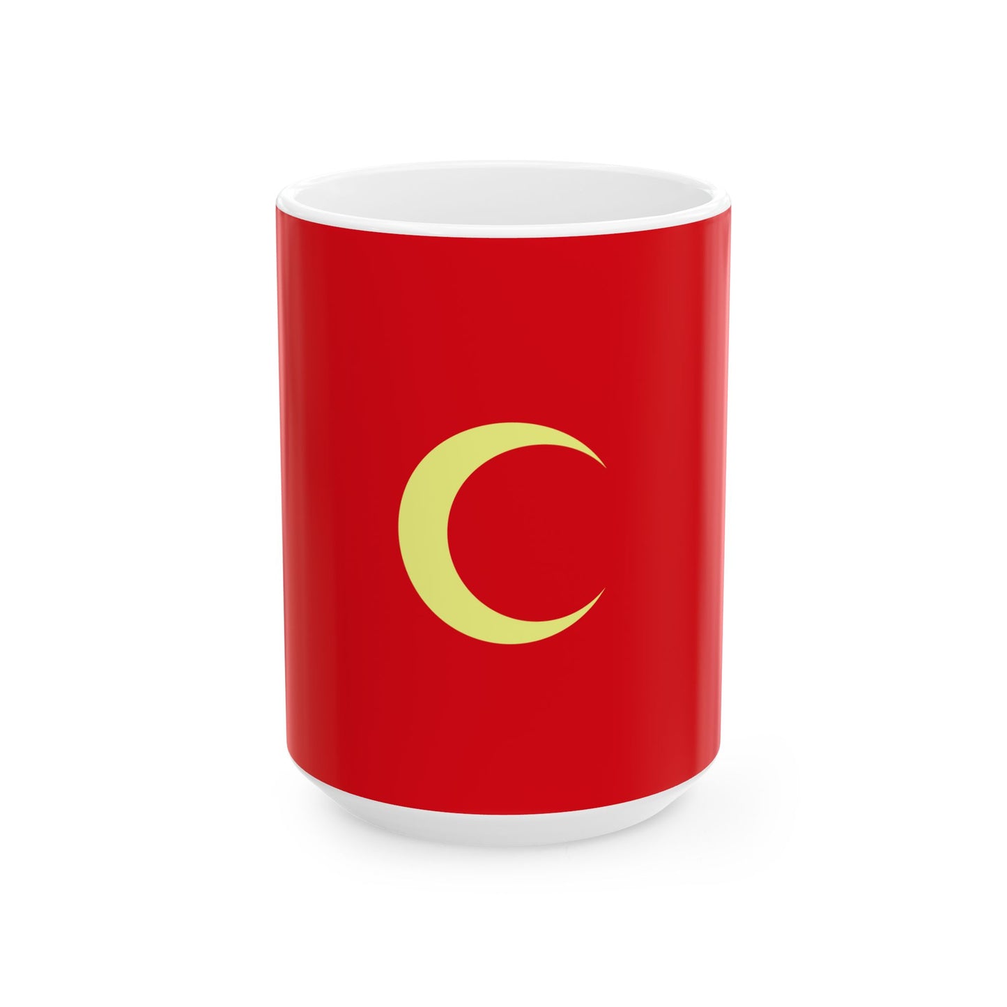 Flag of the Algiers Regency 1541 (Algeria) White Coffee Mug-15oz-Go Mug Yourself