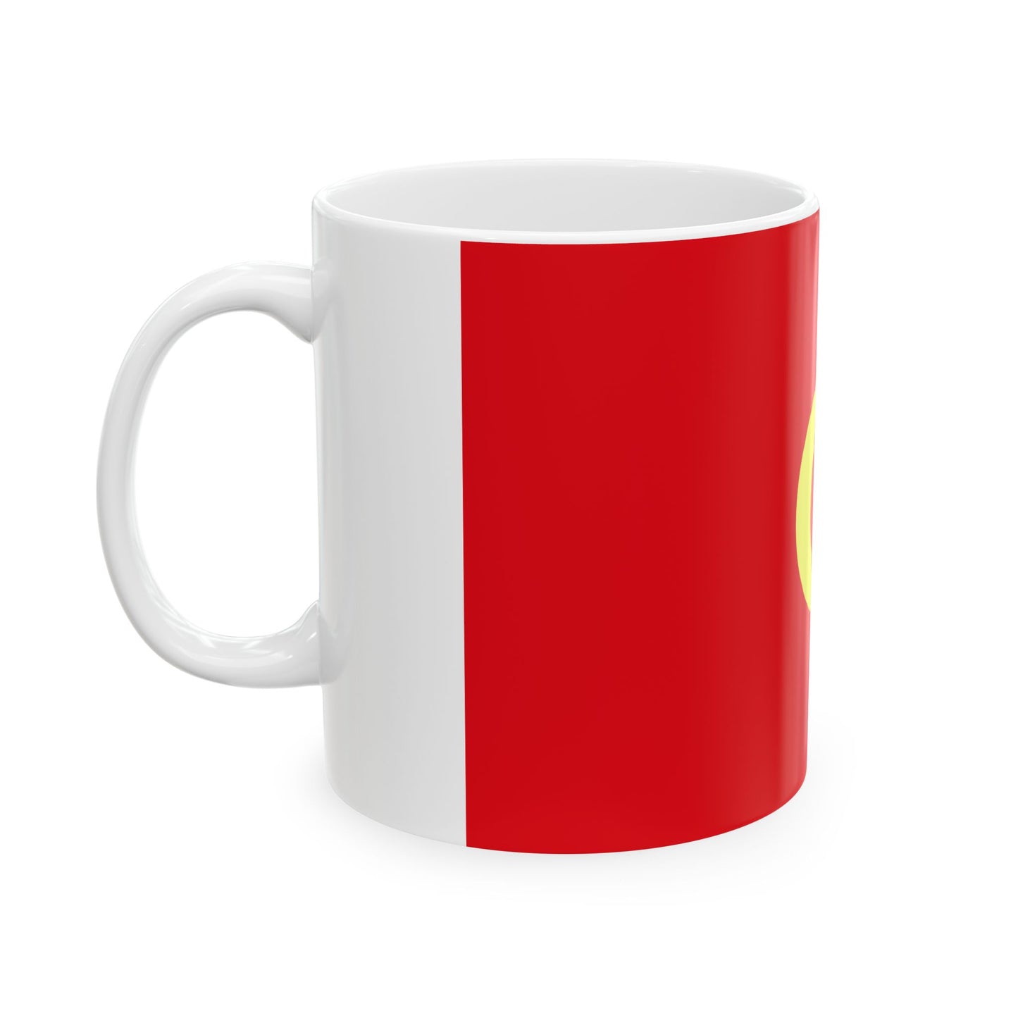 Flag of the Algiers Regency 1541 (Algeria) White Coffee Mug-Go Mug Yourself