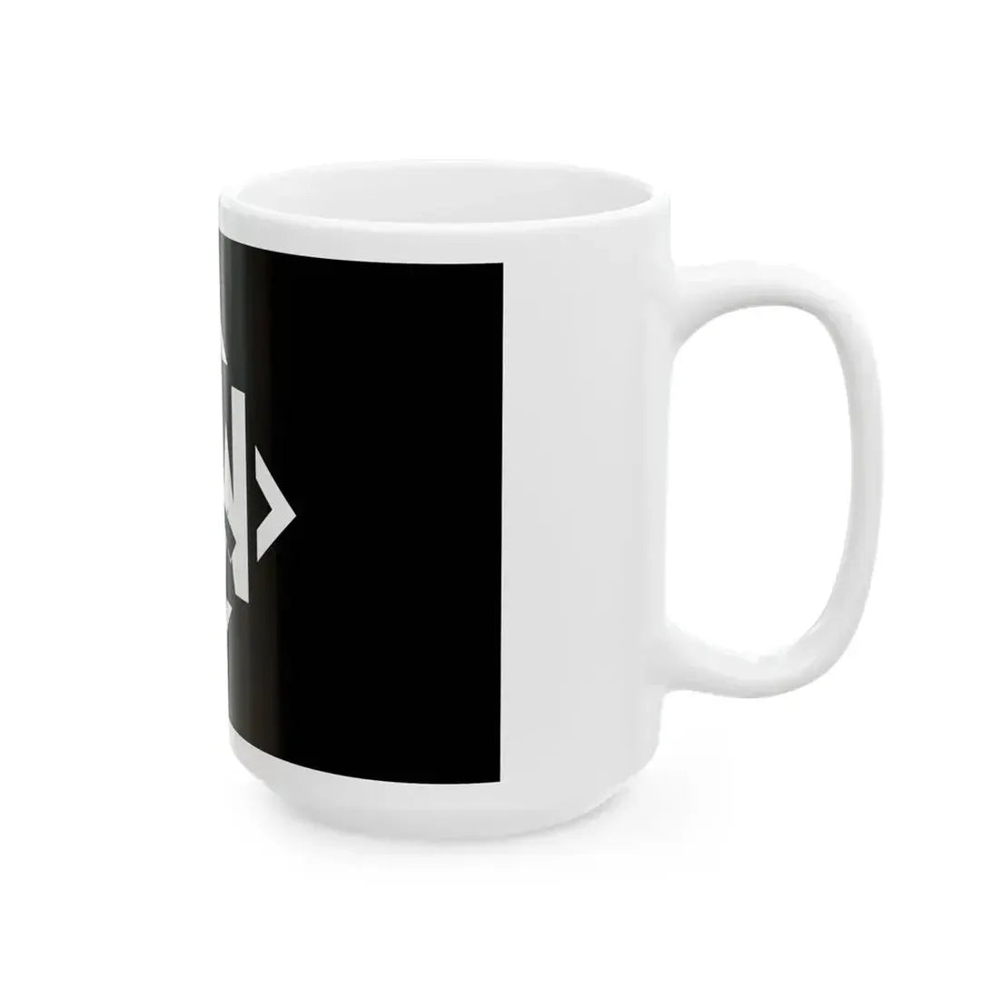 Flag of the All-Polish Youth variant (Poland) White Coffee Mug - Go Mug Yourself