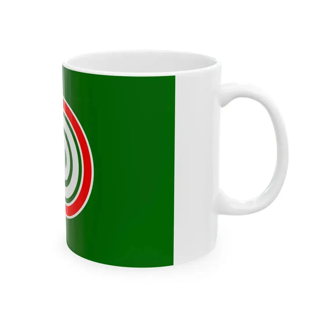 Flag of the Amal Movement version (Lebanon) White Coffee Mug - Go Mug Yourself