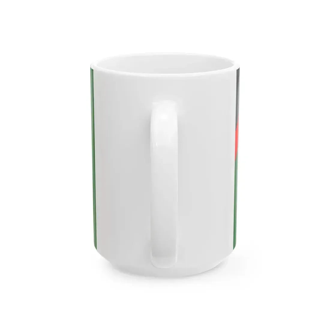 Flag of the Amal Movement version (Lebanon) White Coffee Mug - Go Mug Yourself