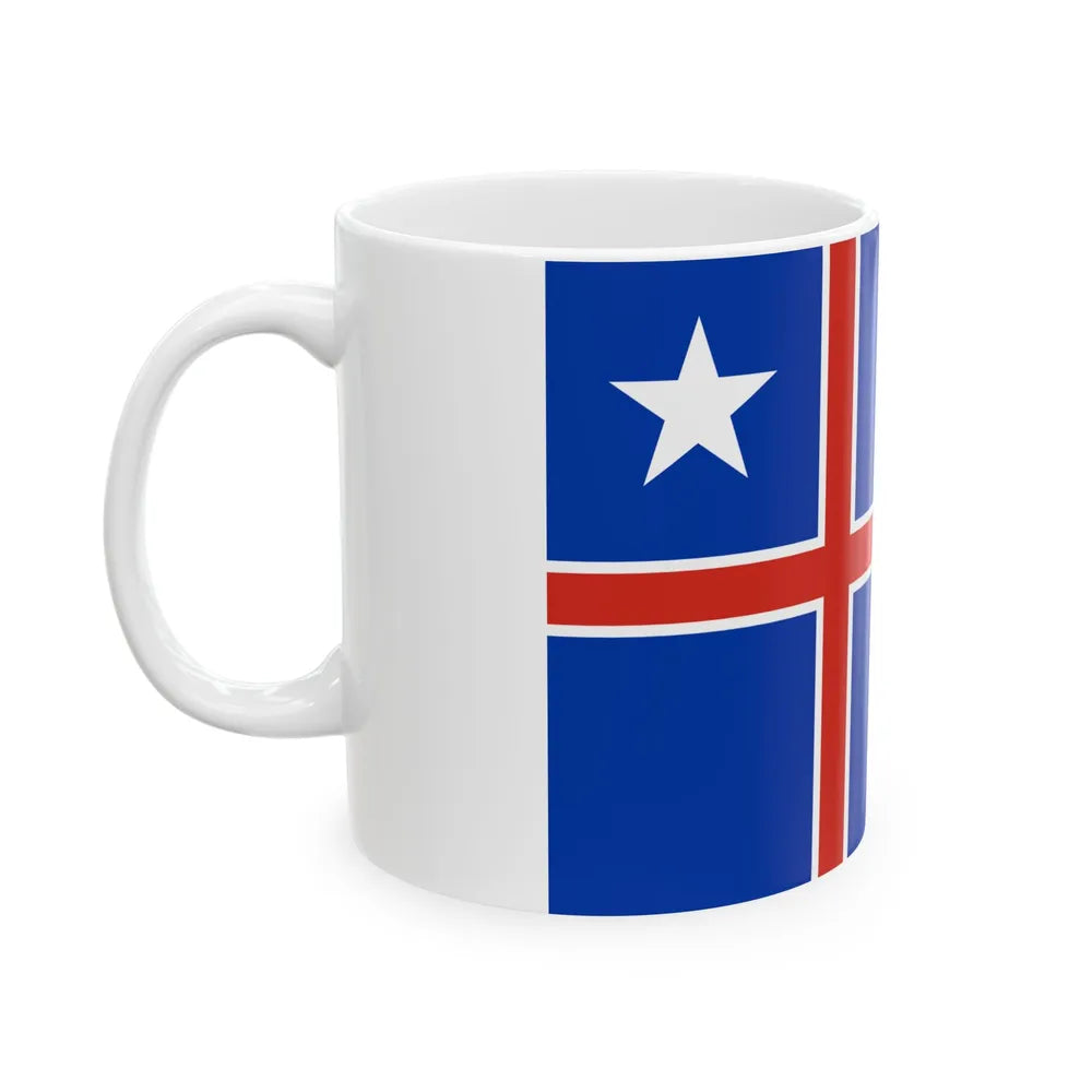 Flag of the Ambassador of Chile (Chile) White Coffee Mug - Go Mug Yourself