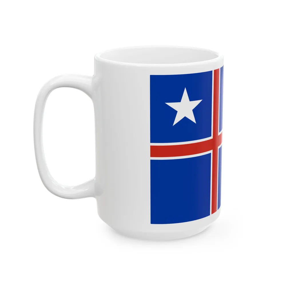 Flag of the Ambassador of Chile (Chile) White Coffee Mug - Go Mug Yourself
