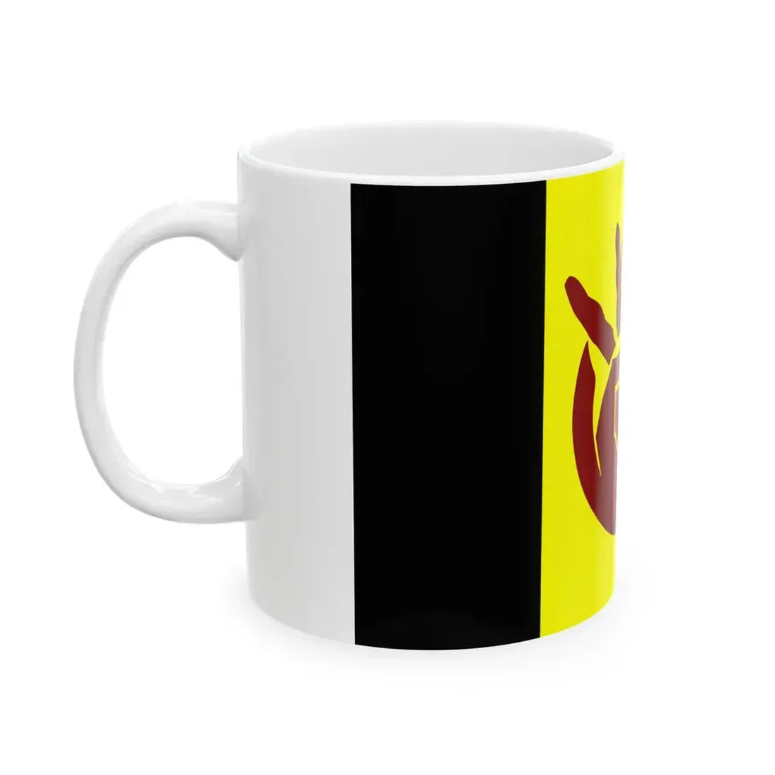 Flag of the American Indian Movement (United States) White Coffee Mug - Go Mug Yourself