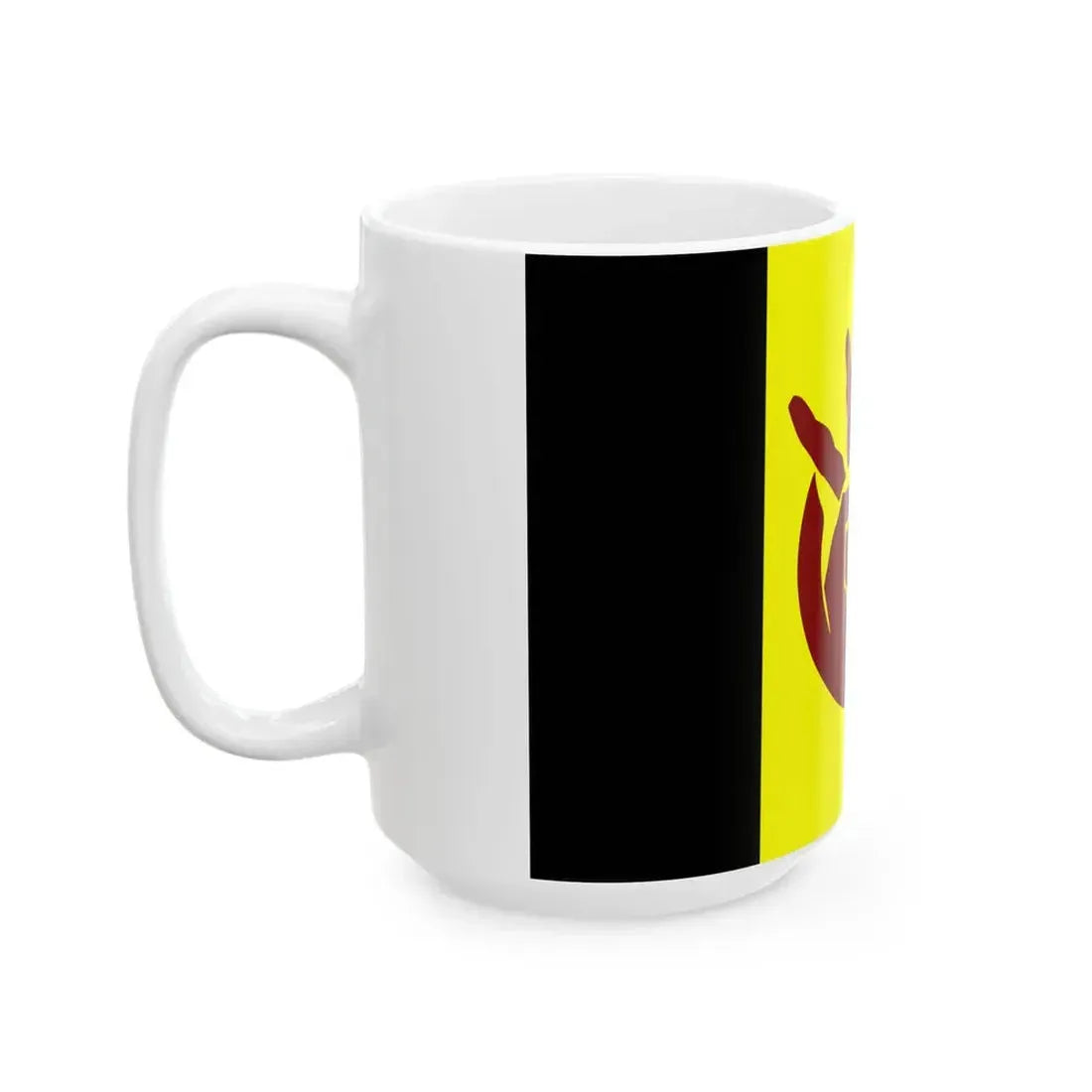 Flag of the American Indian Movement (United States) White Coffee Mug - Go Mug Yourself
