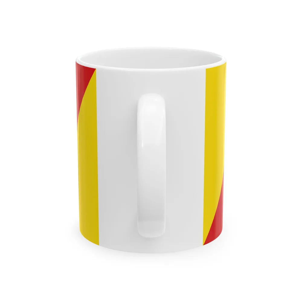 Flag of the Amhara Region (Ethiopia) White Coffee Mug - Go Mug Yourself