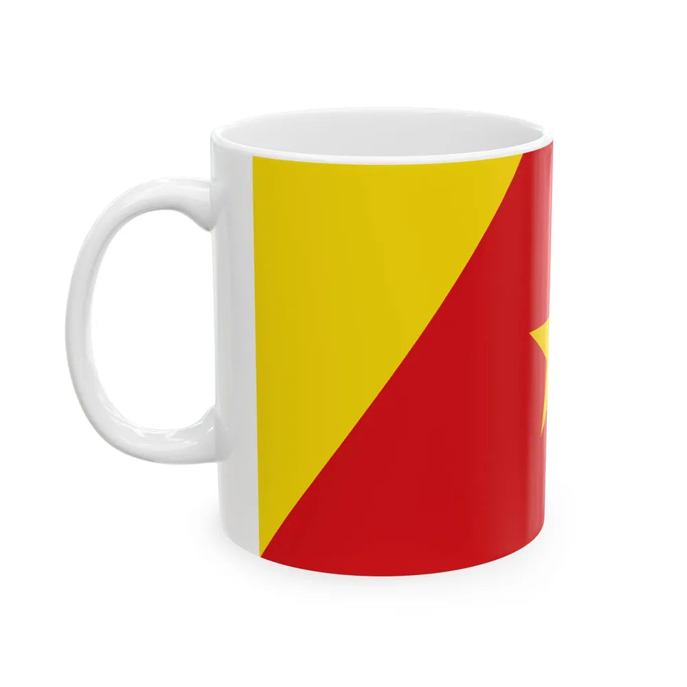 Flag of the Amhara Region (Ethiopia) White Coffee Mug - Go Mug Yourself