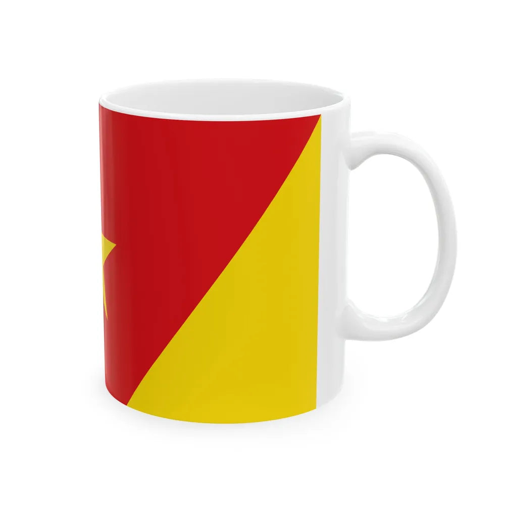 Flag of the Amhara Region (Ethiopia) White Coffee Mug - Go Mug Yourself