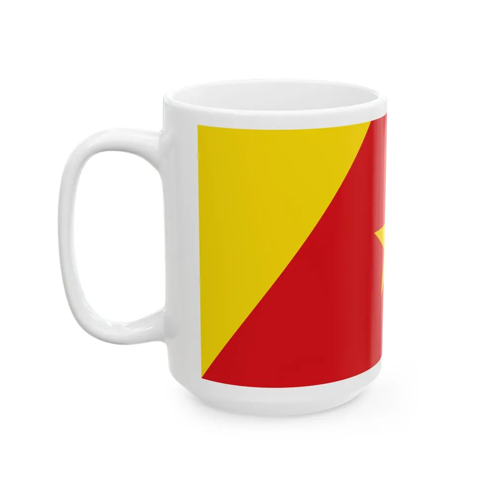 Flag of the Amhara Region (Ethiopia) White Coffee Mug - Go Mug Yourself