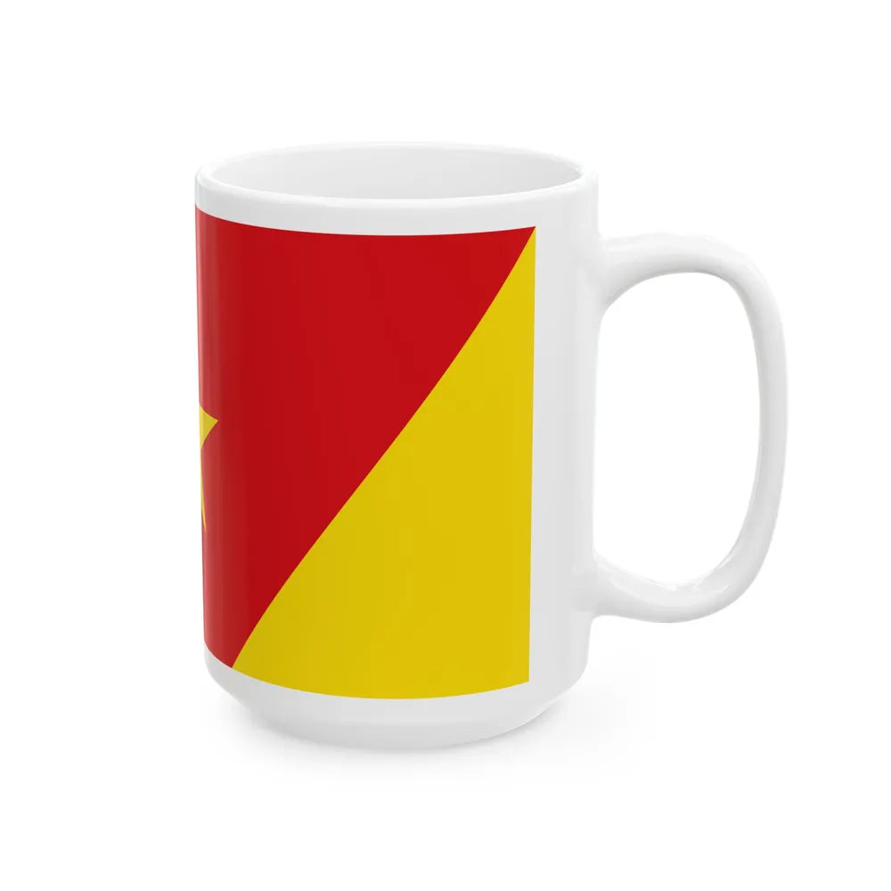 Flag of the Amhara Region (Ethiopia) White Coffee Mug - Go Mug Yourself
