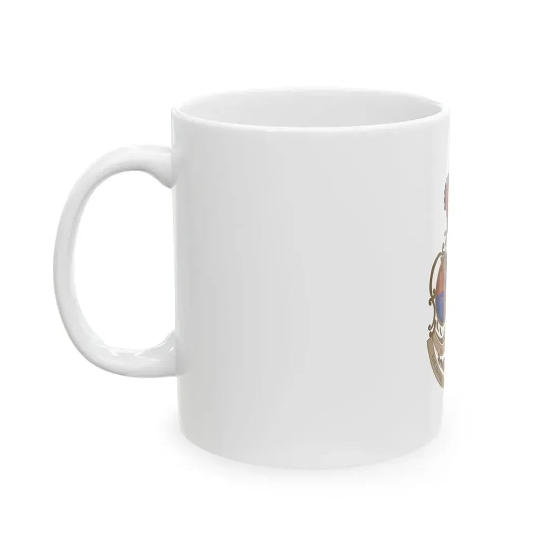 Flag of the Anglo-Corsican Kingdom (France) White Coffee Mug - Go Mug Yourself
