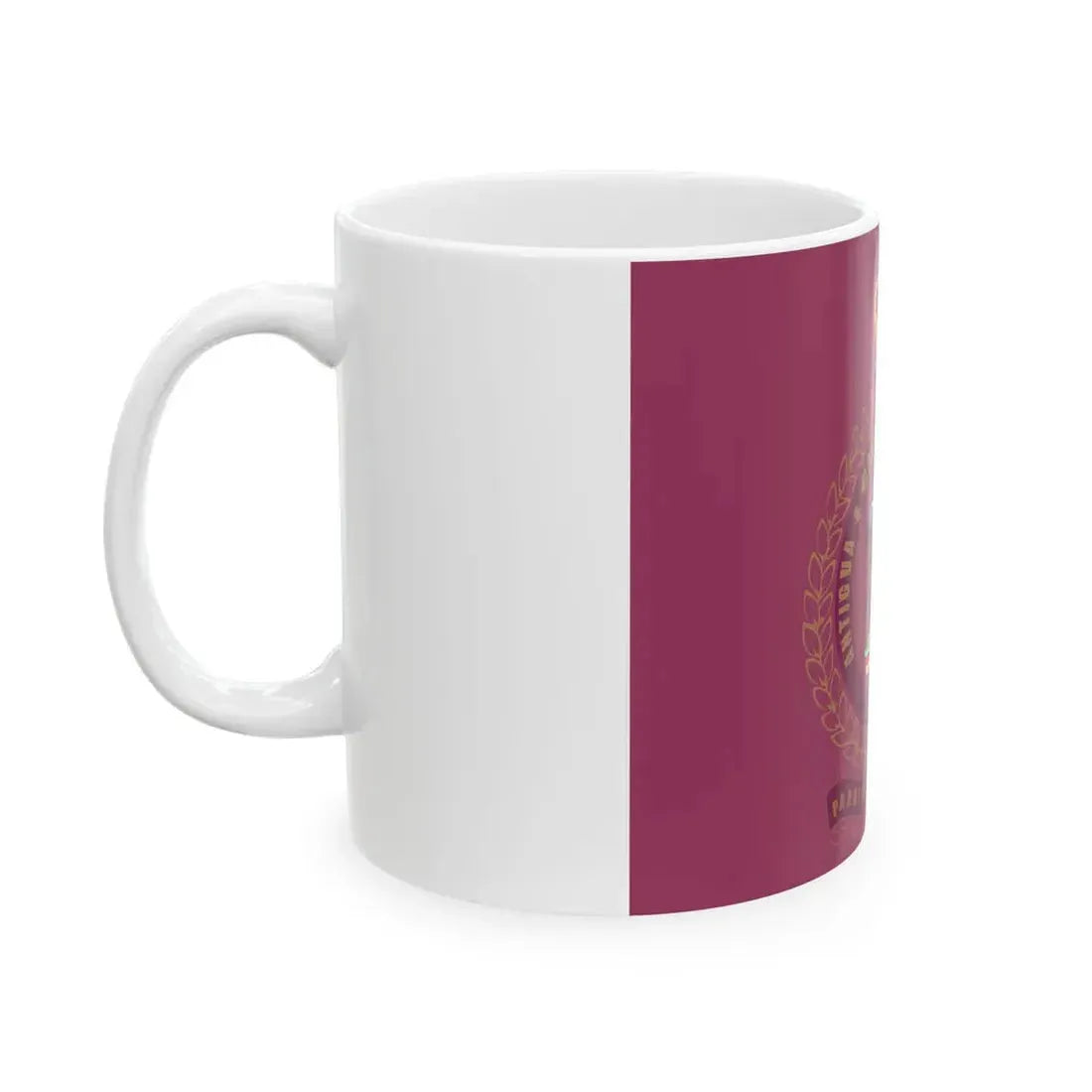 Flag of the Antigua and Barbuda Defence Force (Antigua and Barbuda) White Coffee Mug - Go Mug Yourself