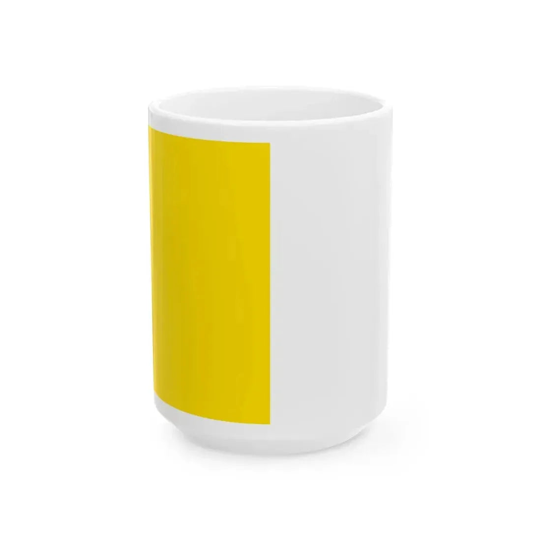Flag of the Archbishop of Malta (Malta) White Coffee Mug 15oz - Go Mug Yourself