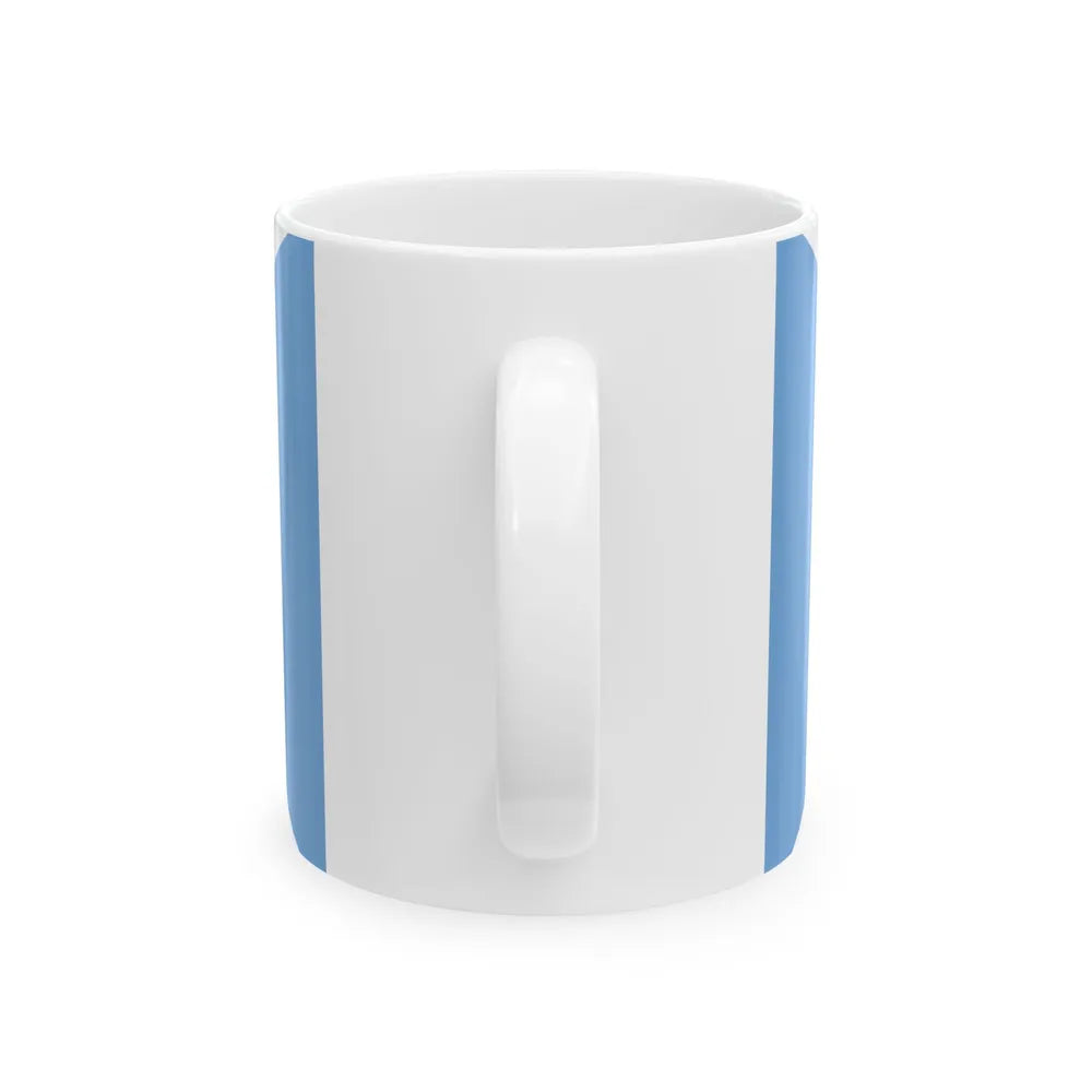 Flag of the Argentine Agrarian Federation AFA (Argentina) White Coffee Mug - Go Mug Yourself