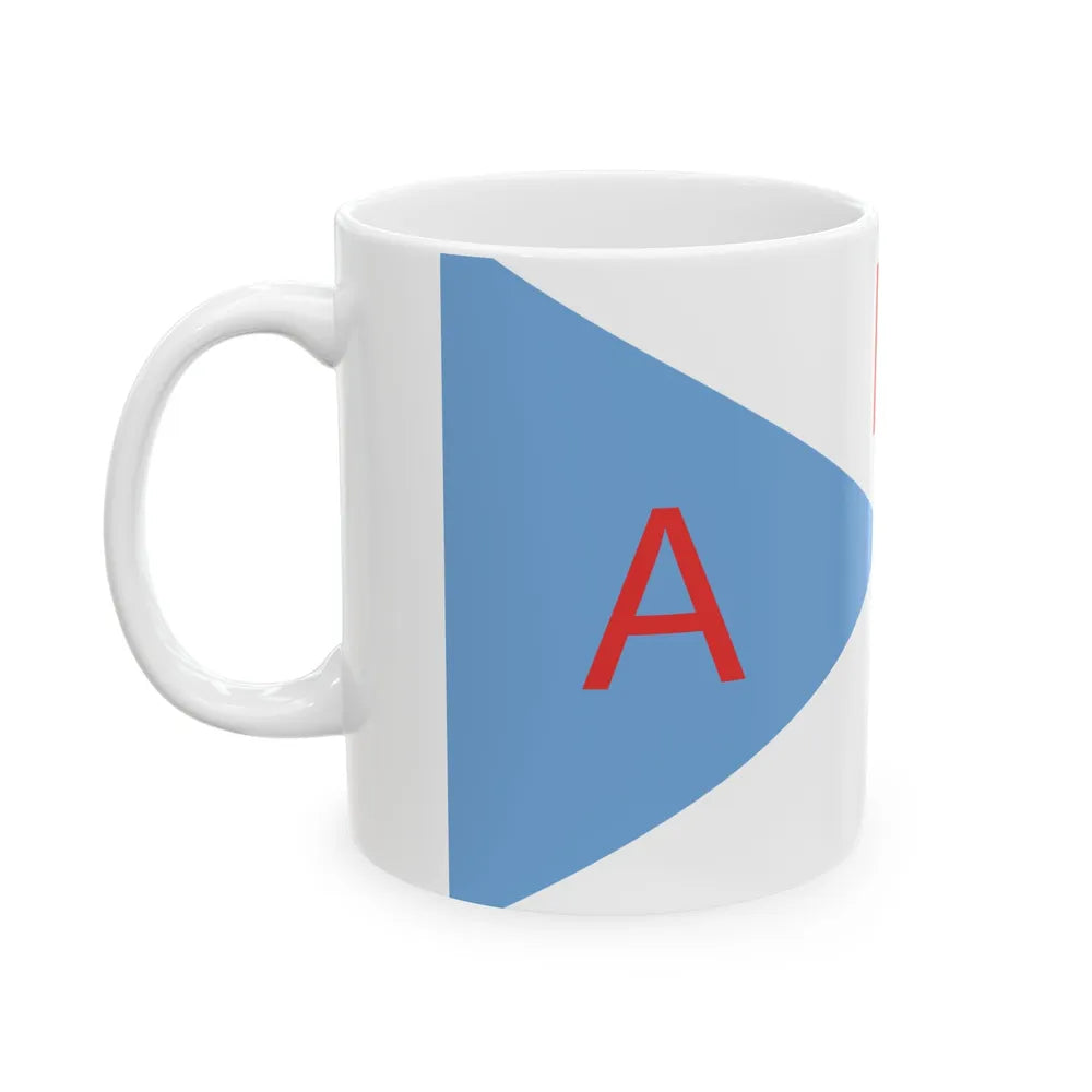 Flag of the Argentine Agrarian Federation AFA (Argentina) White Coffee Mug - Go Mug Yourself