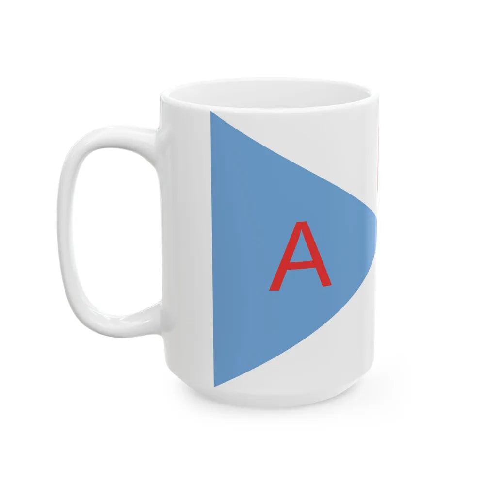 Flag of the Argentine Agrarian Federation AFA (Argentina) White Coffee Mug - Go Mug Yourself