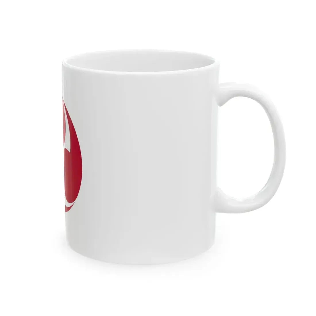 Flag of the Arima Lords of Kurume in Chikugo Province B (Japan) White Coffee Mug - Go Mug Yourself