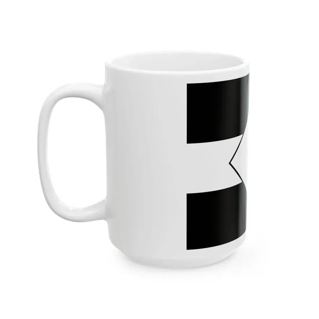 Flag of the Arima Lords of Kurume in Chikugo Province C (Japan) White Coffee Mug - Go Mug Yourself