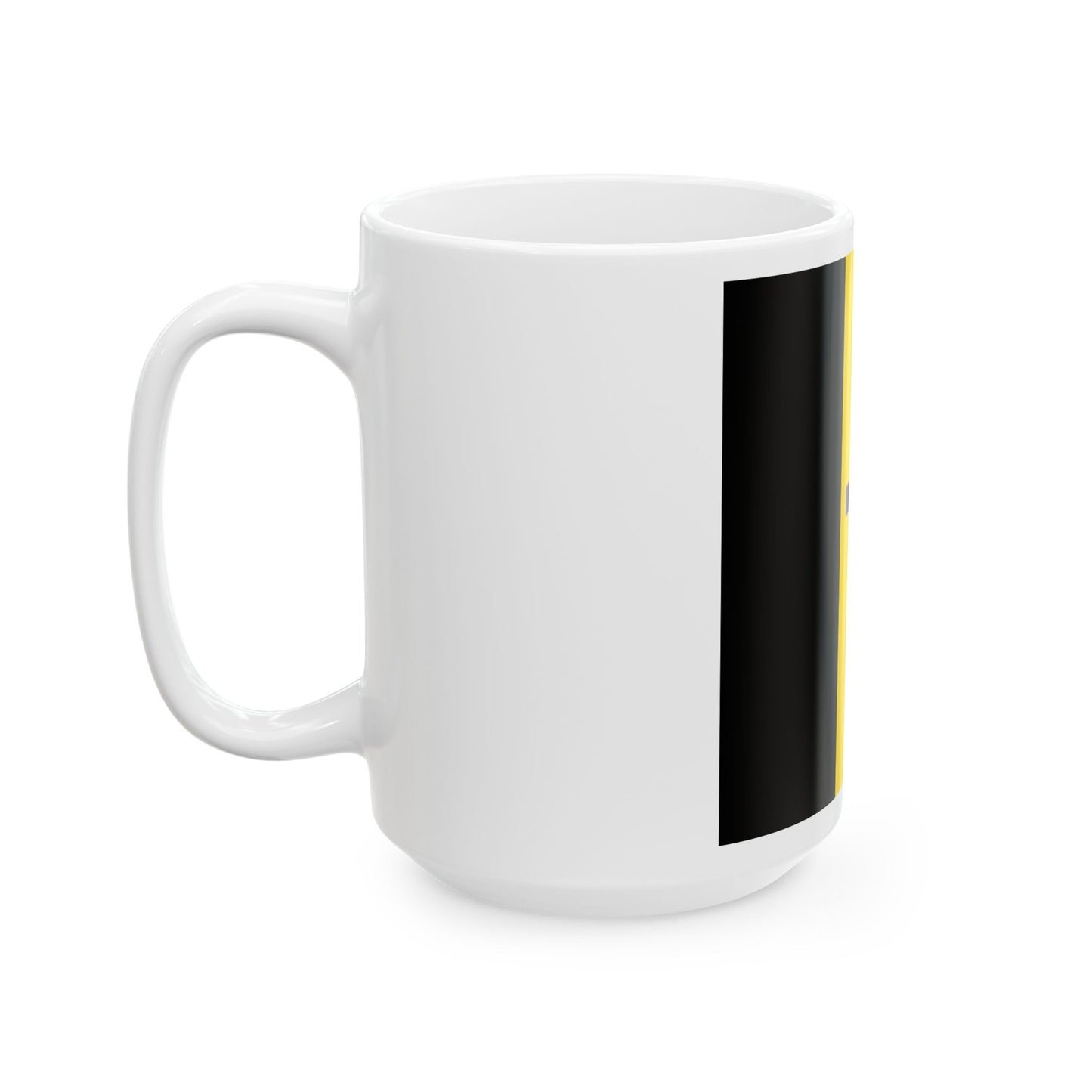 Flag of the Armed Forces Bishop of Belgium (Belgium) White Coffee Mug-Go Mug Yourself