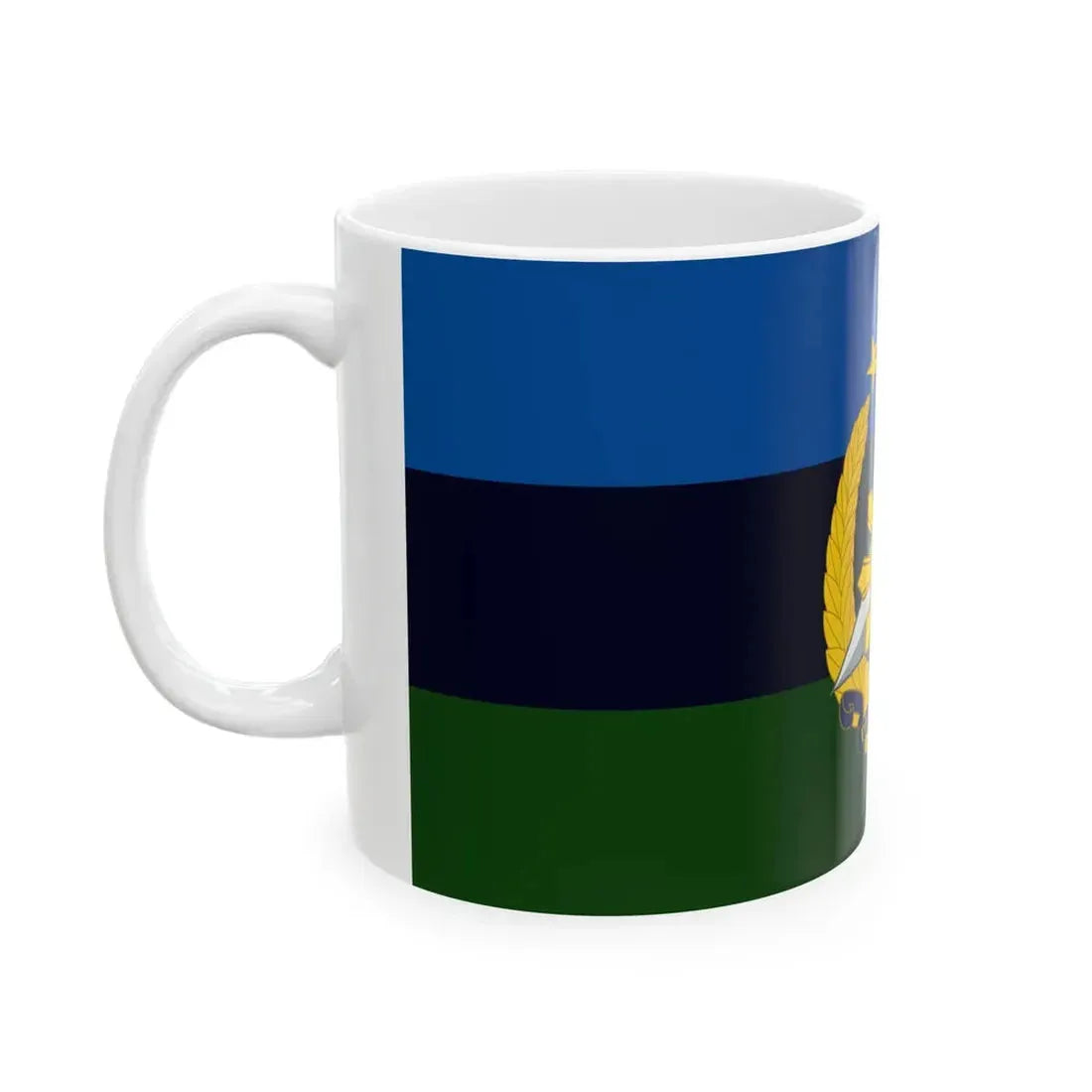 Flag of the Armed Forces of the Philippines (Philippines) White Coffee Mug - Go Mug Yourself