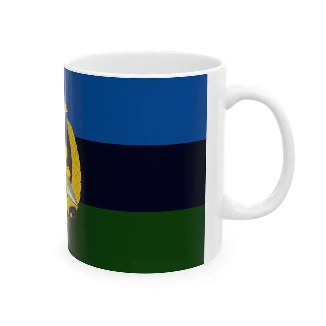 Flag of the Armed Forces of the Philippines (Philippines) White Coffee Mug - Go Mug Yourself