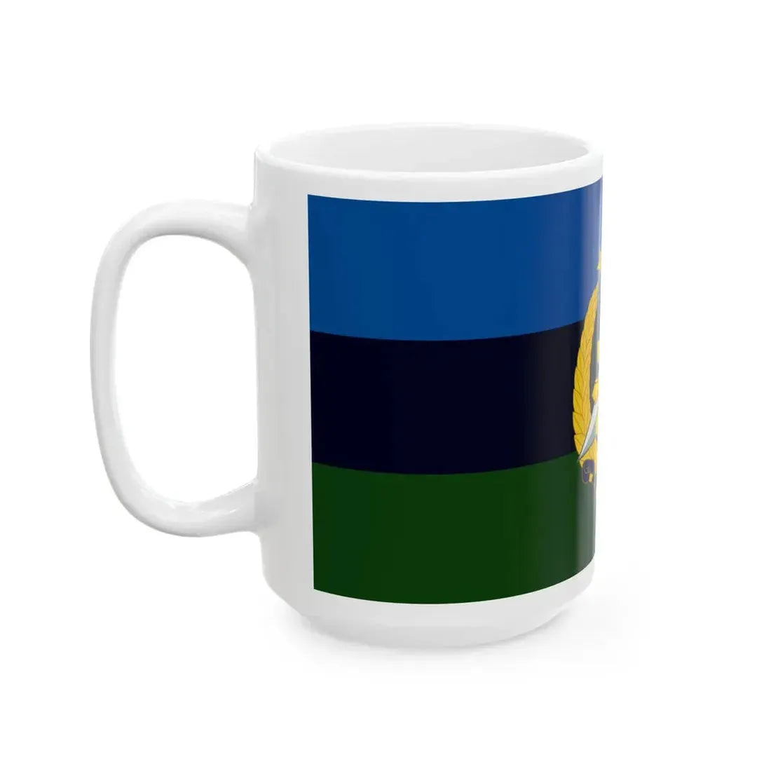 Flag of the Armed Forces of the Philippines (Philippines) White Coffee Mug - Go Mug Yourself