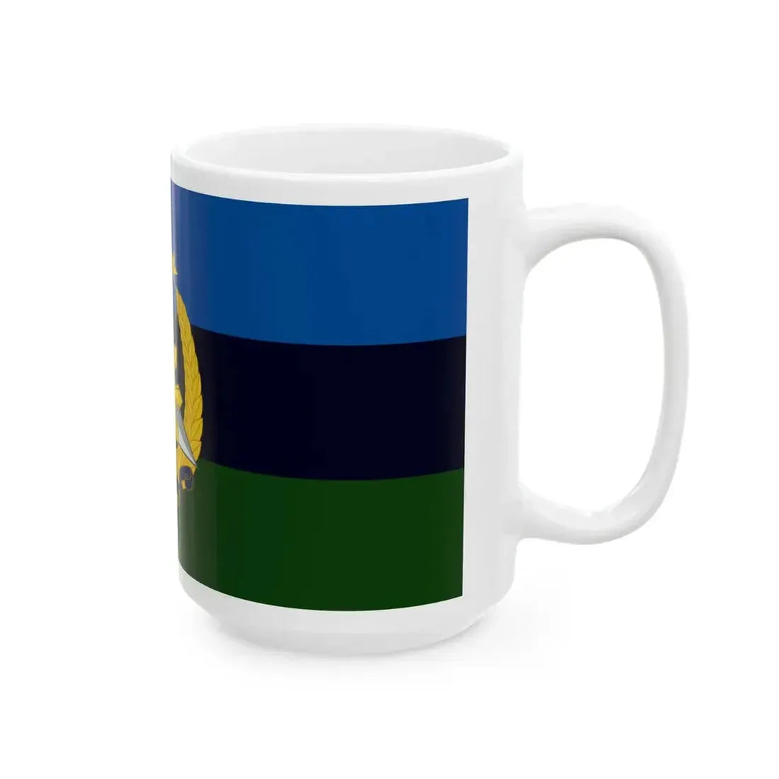 Flag of the Armed Forces of the Philippines (Philippines) White Coffee Mug - Go Mug Yourself