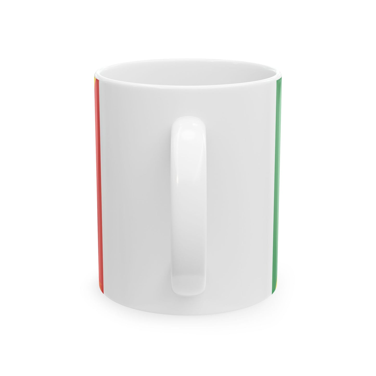 Flag of the Armed Forces of the Republic of the Congo (Congo) White Coffee Mug-Go Mug Yourself