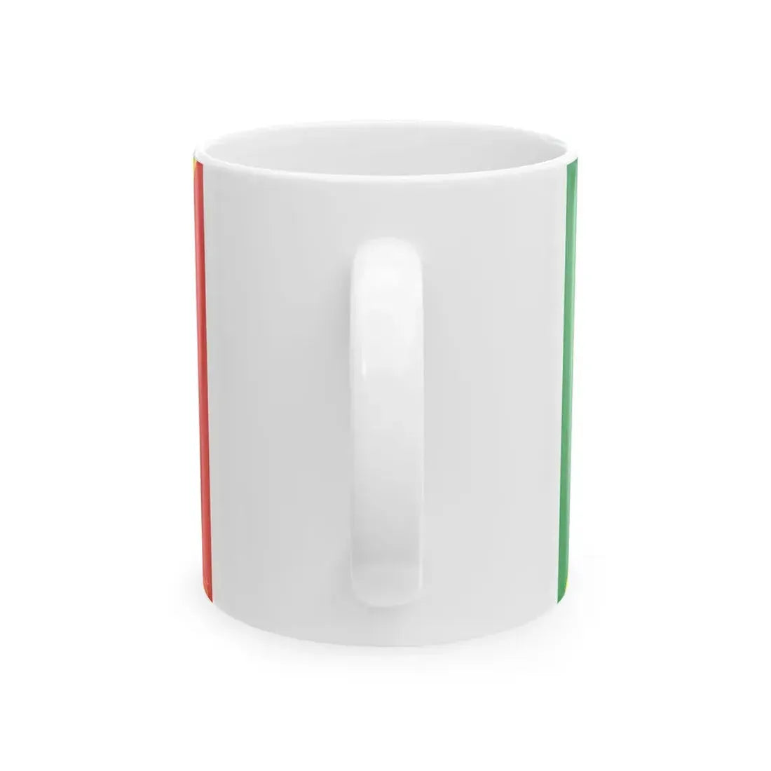 Flag of the Armed Forces of the Republic of the Congo (Congo) White Coffee Mug - Go Mug Yourself