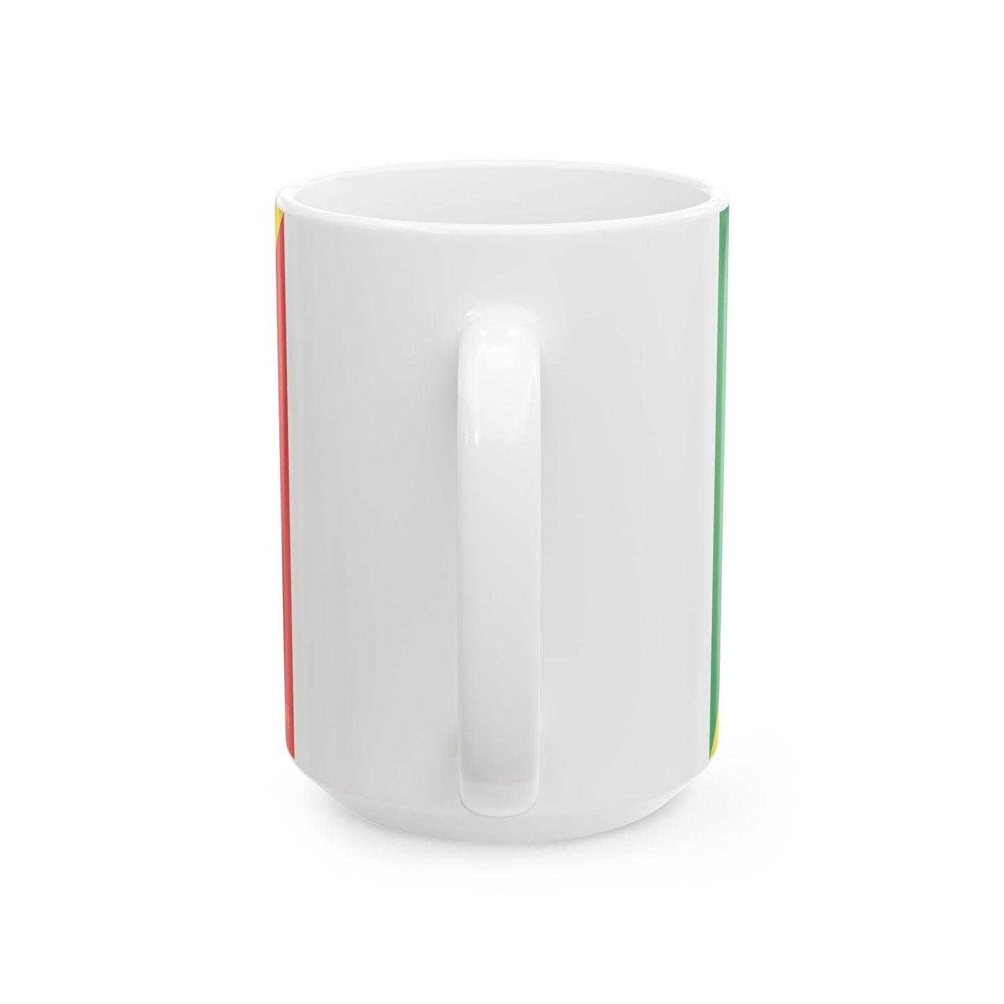 Flag of the Armed Forces of the Republic of the Congo (Congo) White Coffee Mug-Go Mug Yourself