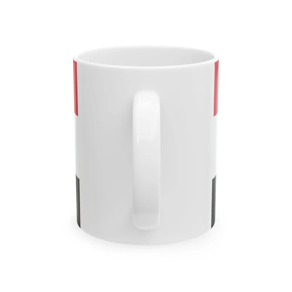 Flag of the Army of Egypt (Egypt) White Coffee Mug - Go Mug Yourself