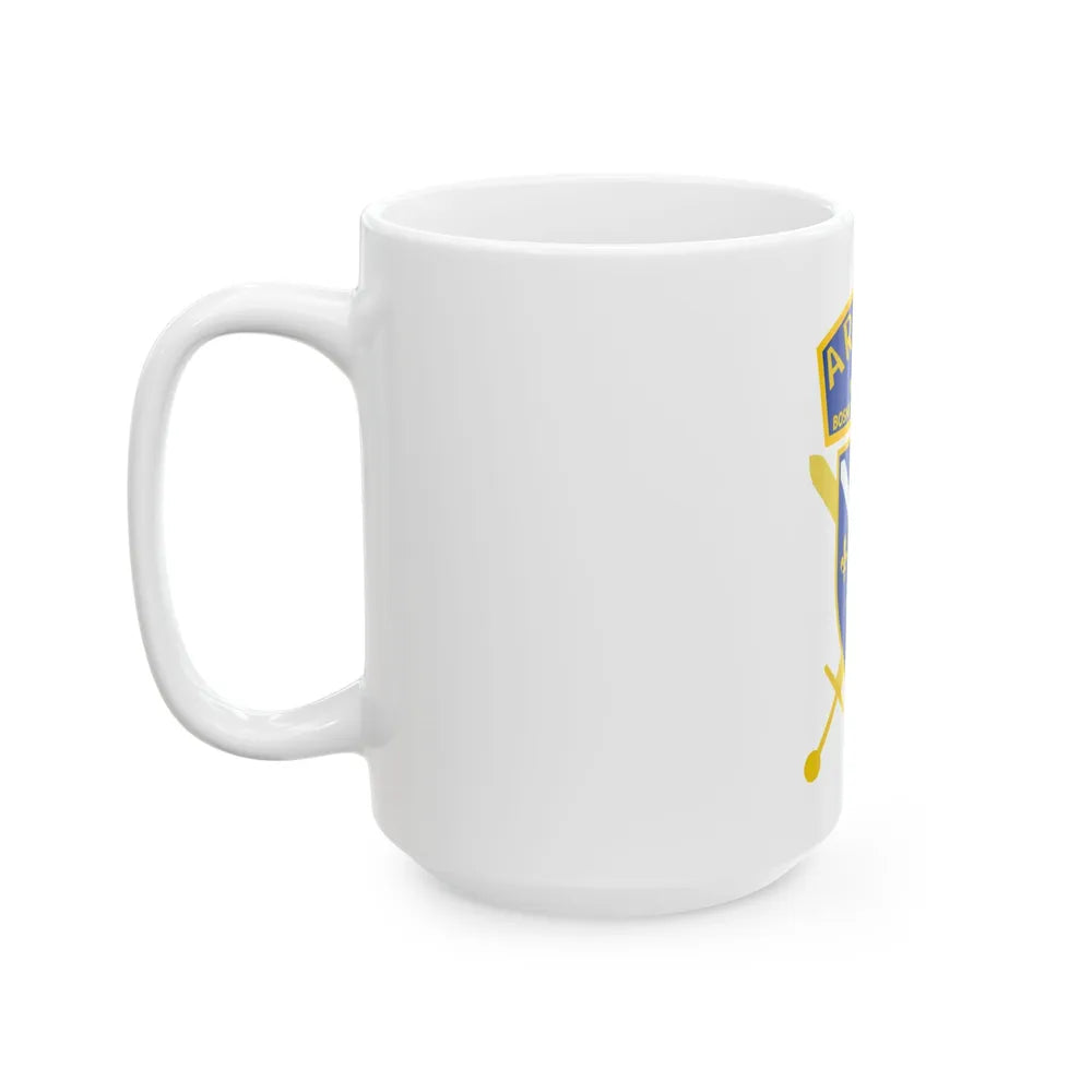Flag of the Army of the Republic of Bosnia and Herzegovina (Bosnia and Herzegovina) White Coffee Mug - Go Mug Yourself