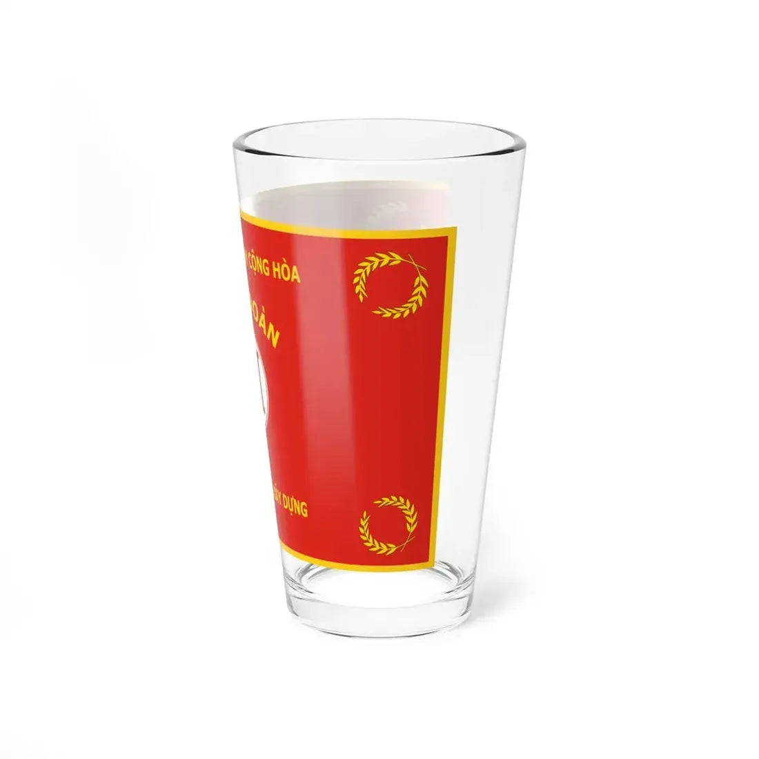 Flag of the ARVN III Corps (Vietnam) Pint Glass 16oz - Go Mug Yourself