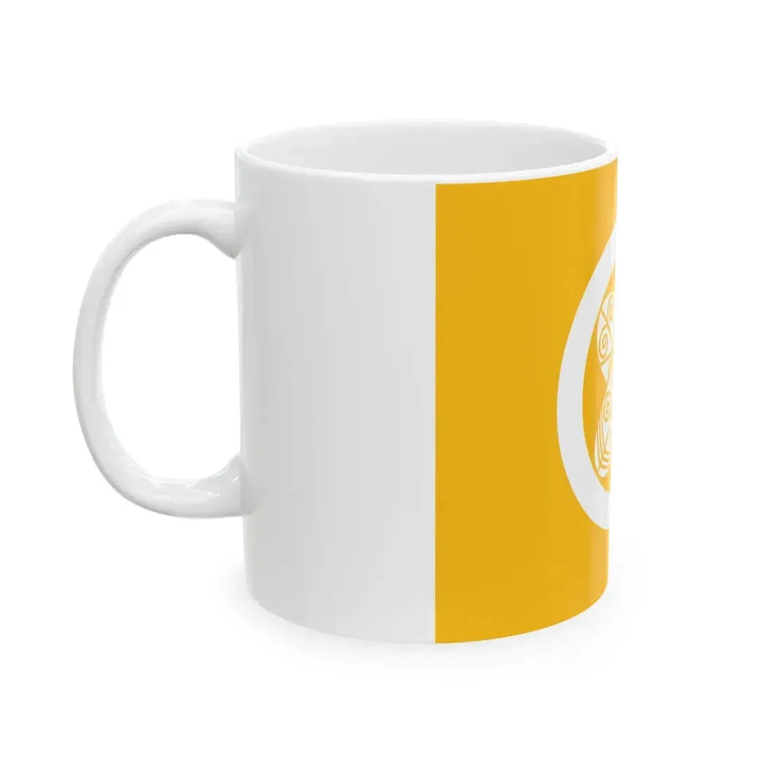 Flag of the Asano Lords of Hiroshima in Aki Province A (Japan) White Coffee Mug - Go Mug Yourself