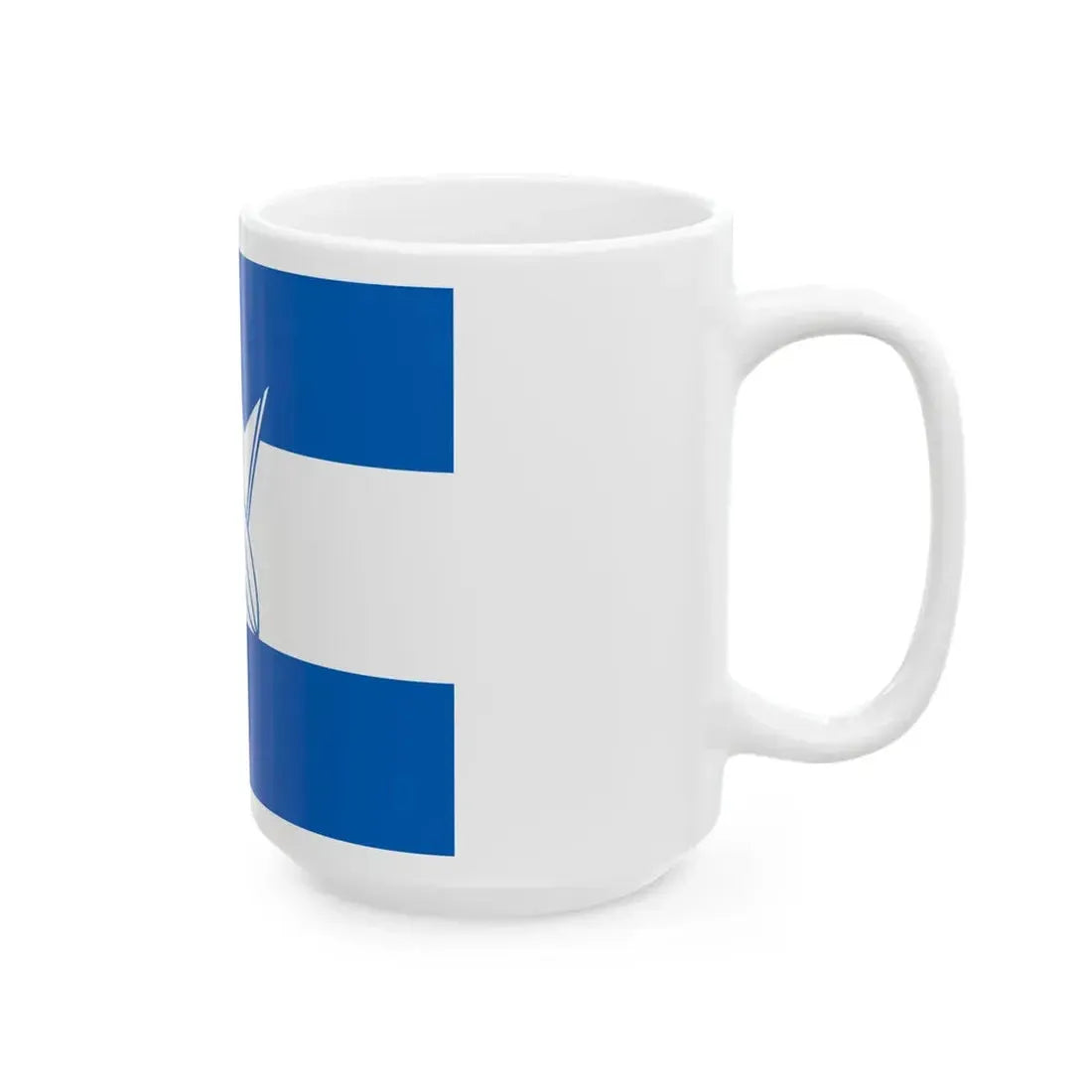 Flag of the Asano Lords of Hiroshima in Aki Province B (Japan) White Coffee Mug - Go Mug Yourself