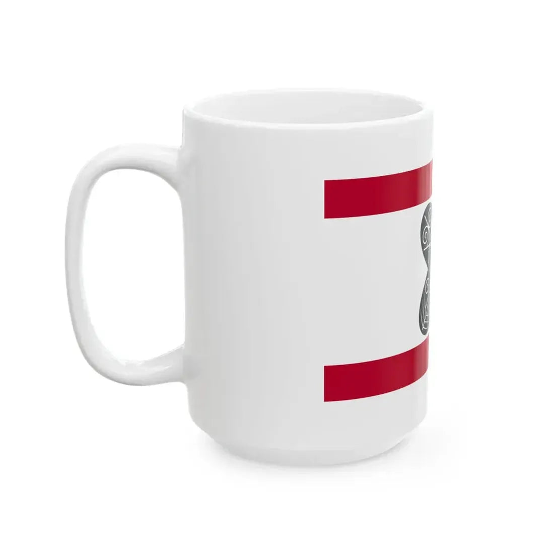 Flag of the Asano Lords of Hiroshima in Aki Province C (Japan) White Coffee Mug - Go Mug Yourself