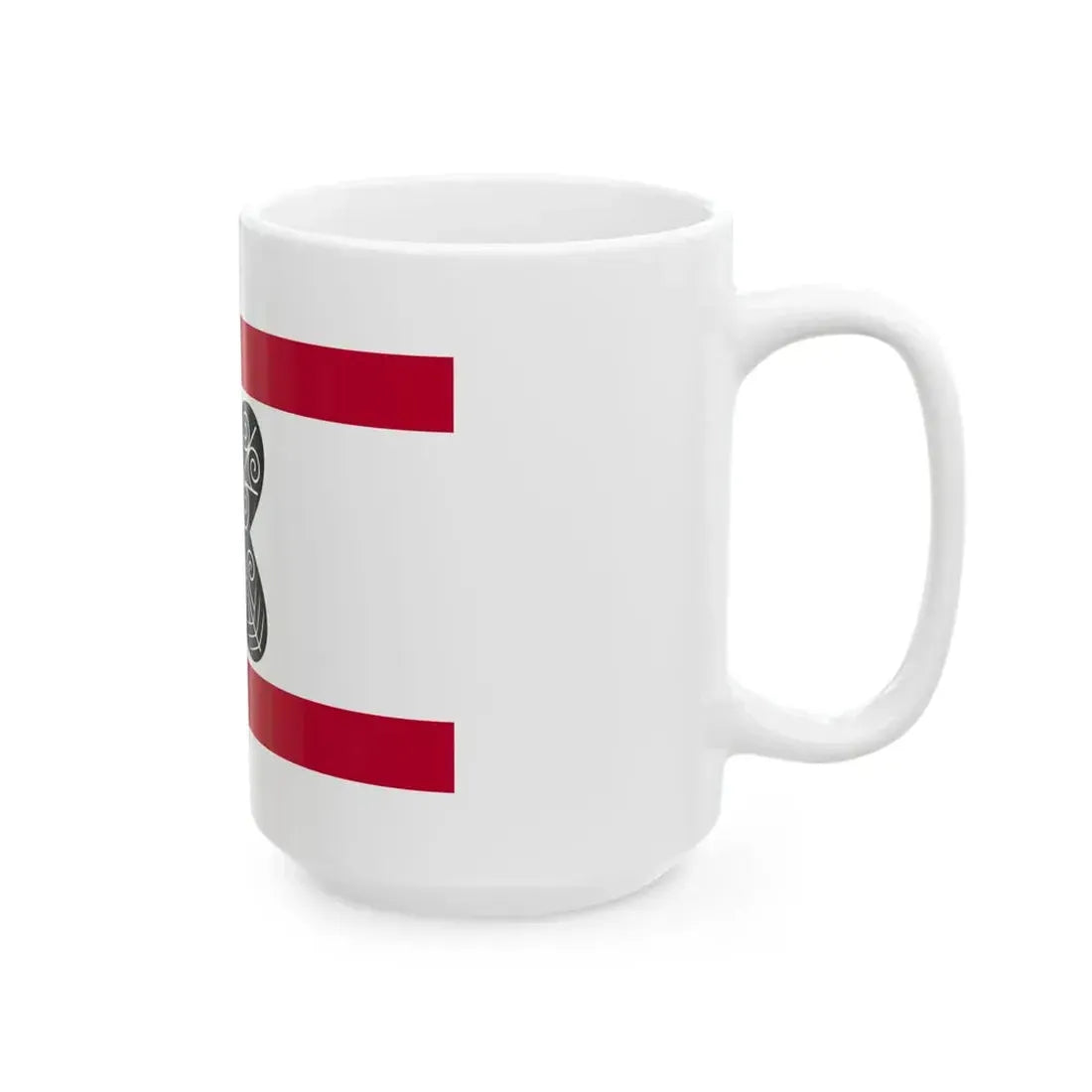 Flag of the Asano Lords of Hiroshima in Aki Province C (Japan) White Coffee Mug - Go Mug Yourself