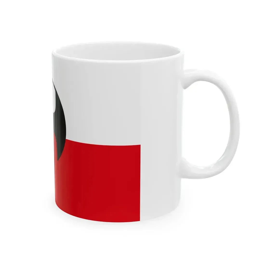 Flag of The Association for Tradition and Culture Niklot (Poland) White Coffee Mug - Go Mug Yourself