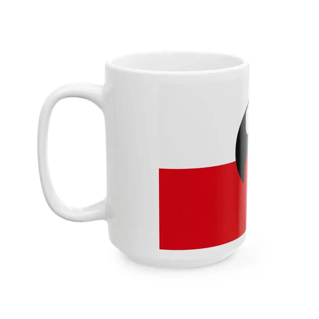 Flag of The Association for Tradition and Culture Niklot (Poland) White Coffee Mug - Go Mug Yourself