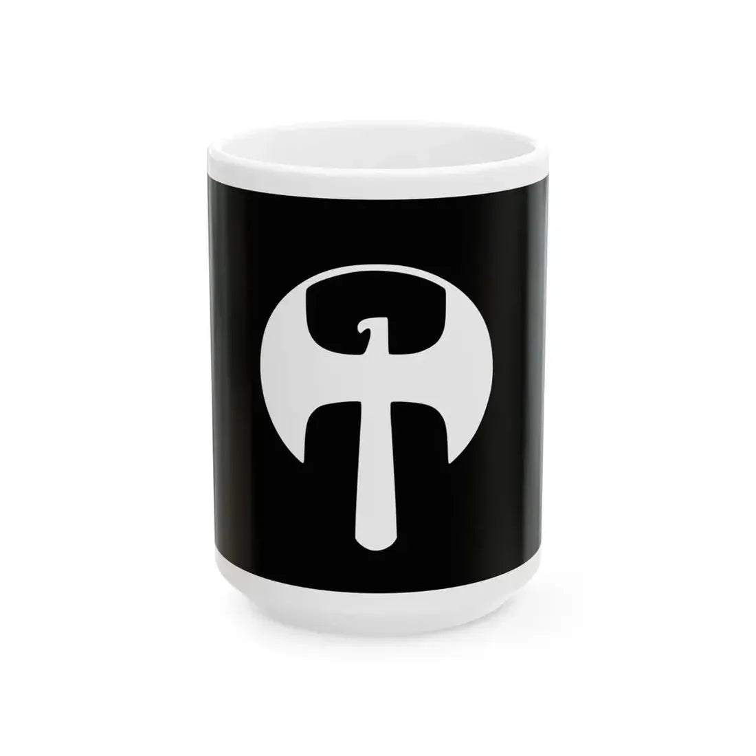 Flag of The Association for Tradition and Culture Niklot variant (Poland) White Coffee Mug 15oz - Go Mug Yourself