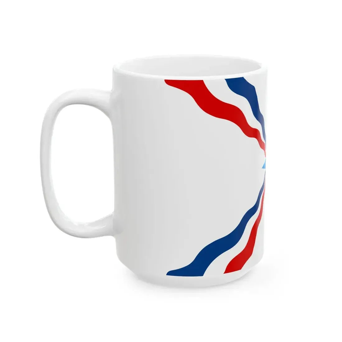 Flag of the Assyrians no Assur (Iraq) White Coffee Mug - Go Mug Yourself