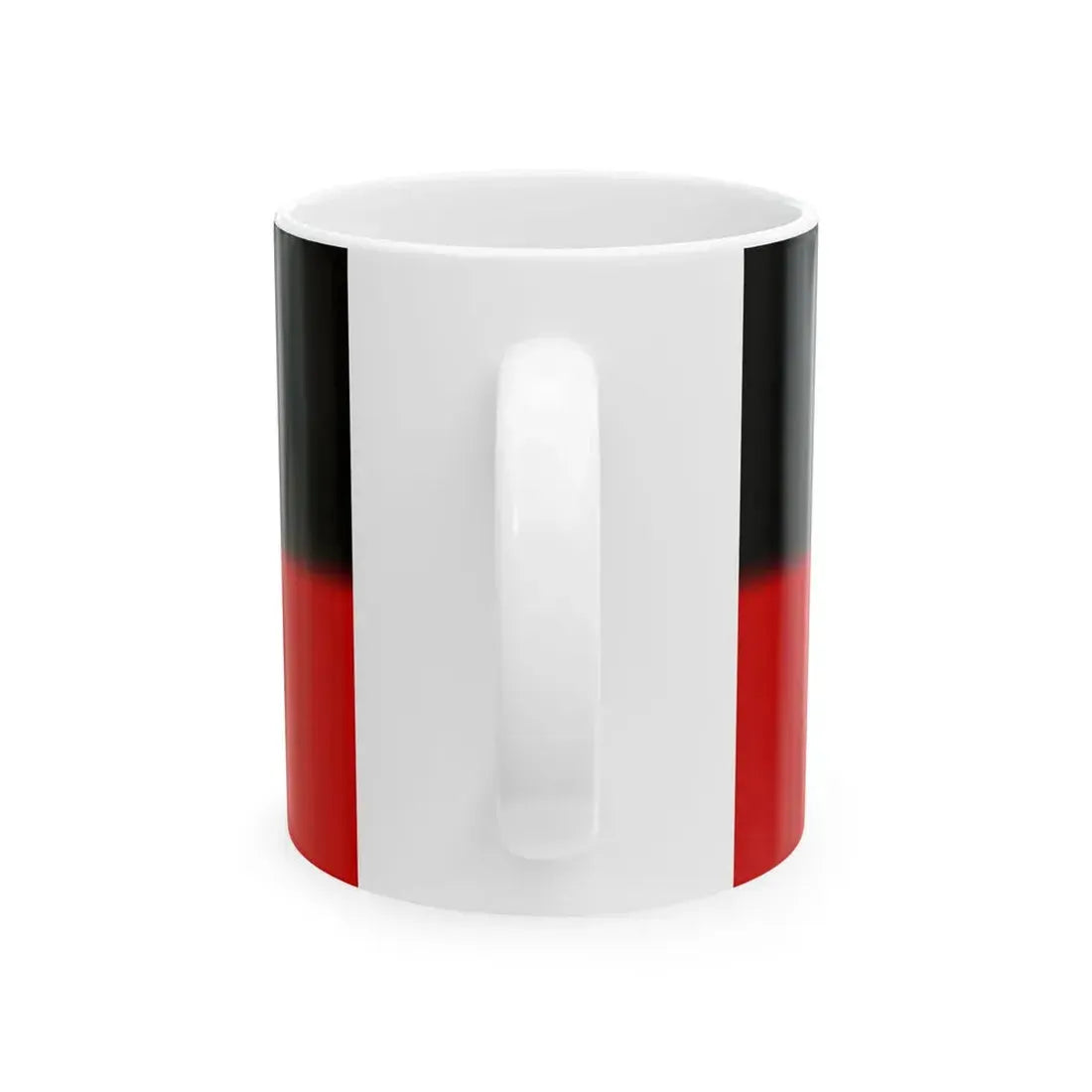 Flag of the Australian Aborigines (Australia) White Coffee Mug - Go Mug Yourself