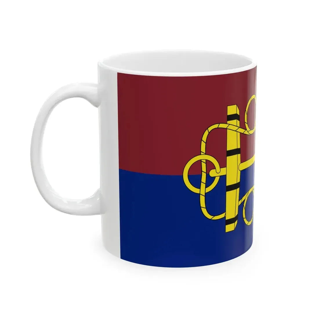 Flag of the Australian Navy Board (Australia) White Coffee Mug - Go Mug Yourself